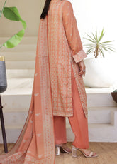 Aizal Printed Lawn 3 Piece Stitched Suit AL25PLV1 D-658